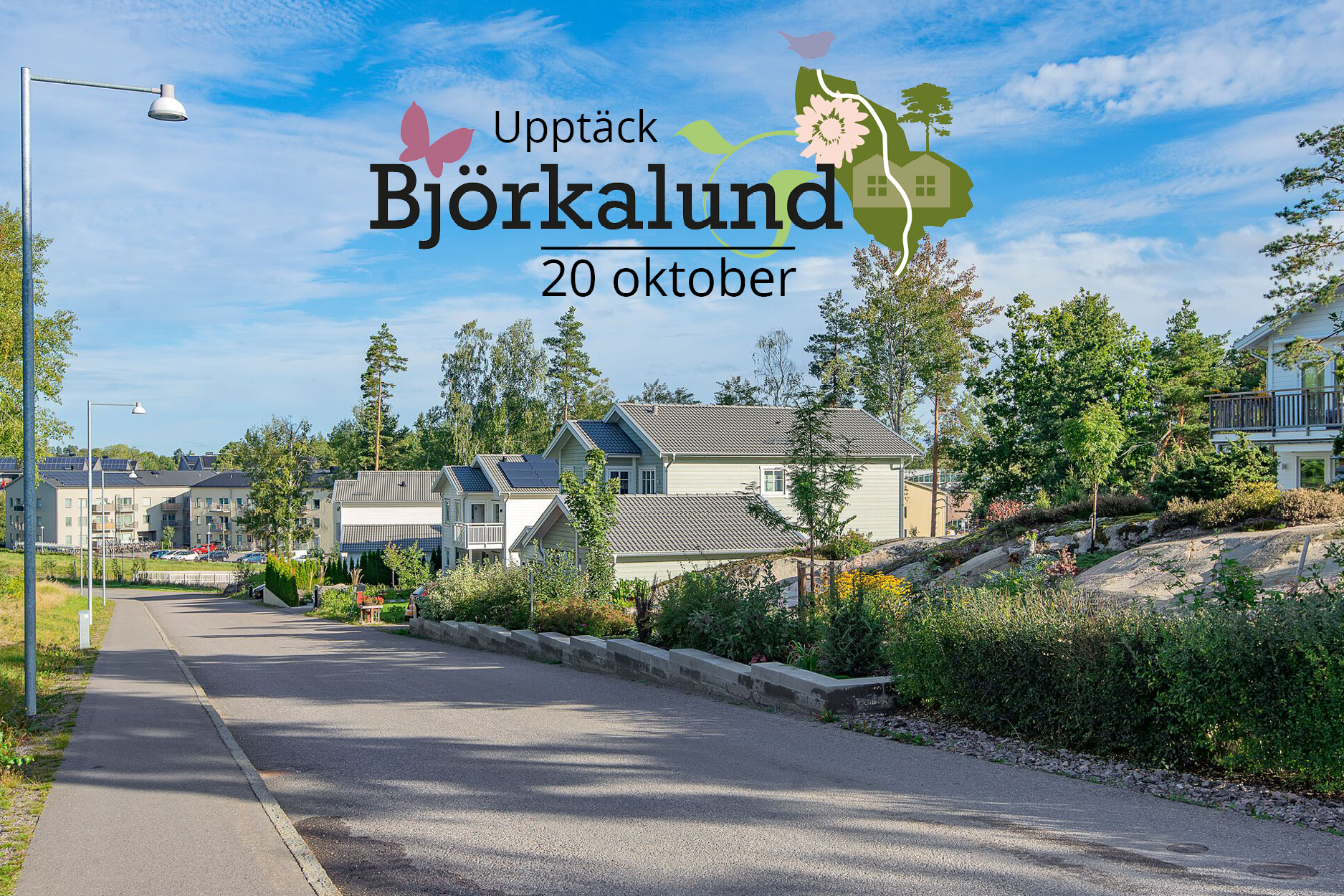 Välkommen på bostadsdag 20 oktober 2024