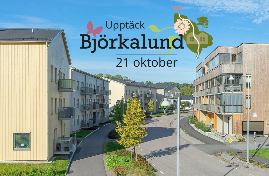 Välkommen på bostadsdag 21 oktober